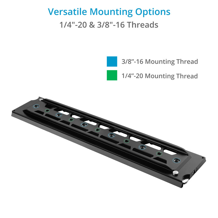 Proaim 18" Dovetail Tripod Plate V1 (ARRI Standard) for Heavy Camera Setup