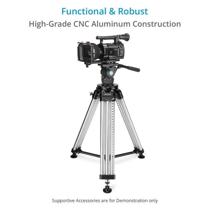 Proaim Mitchell Base to Bowl Camera Adapter | 75mm. 100mm. 150mm. Mitchell Top Plate.