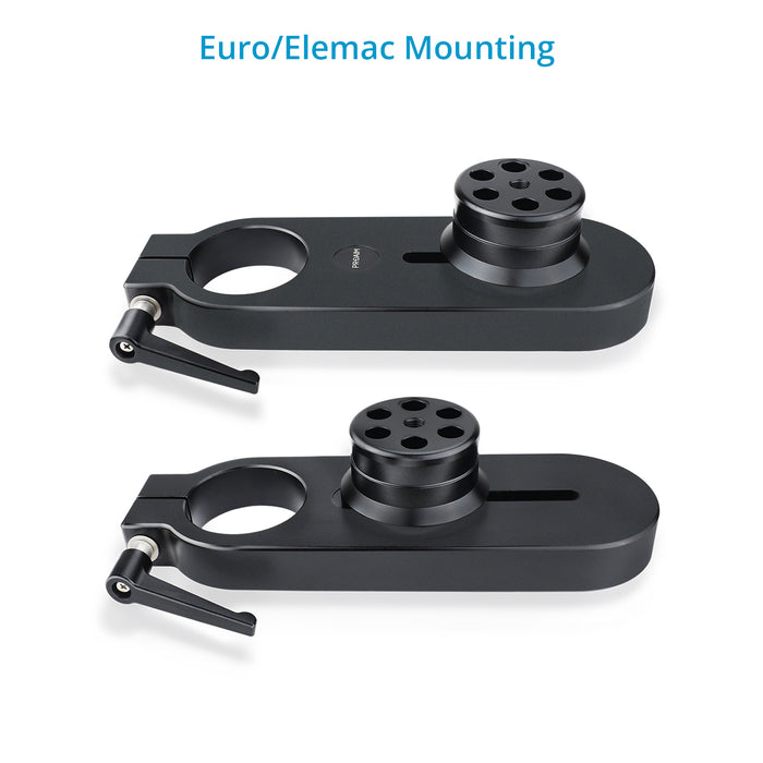 Proaim Camera Offset Euro/Elemac Adapter Bracket for Dollies & Bazookas| Payload 100kg/220lb