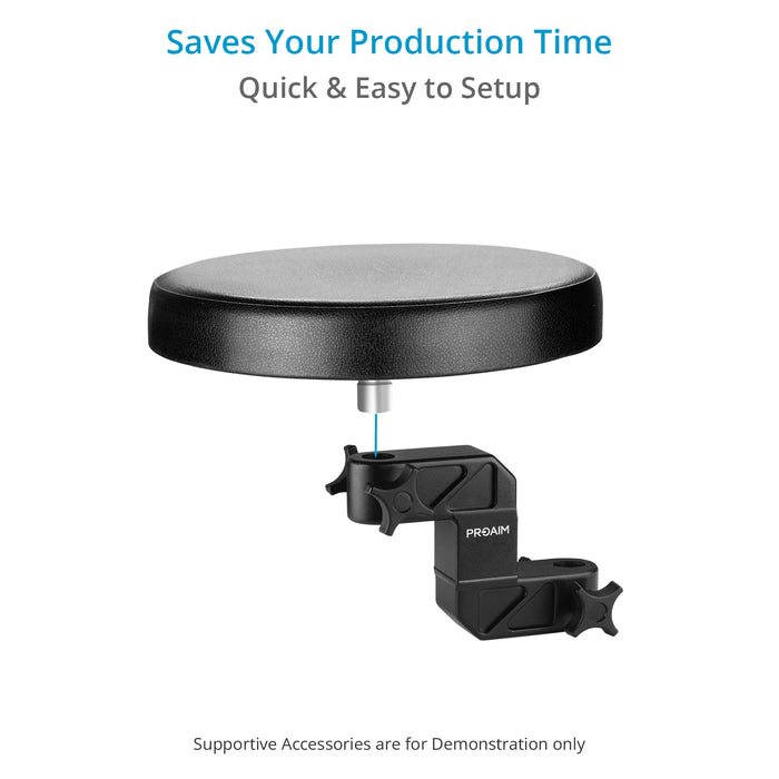 Proaim Vertical Seat Arm for Round Seat & Camera Doorway Dolly.