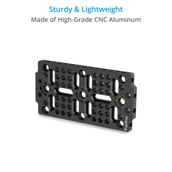 Proaim SnapRig Multi-Purpose Cheese Plate for Blackmagic URSA Mini Camera. CP216