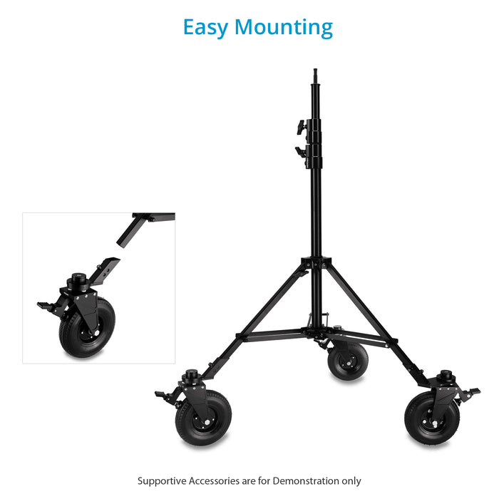 Proaim Wheels Set for Proaim Alpha Stand & 1x1" Square legs Stands.