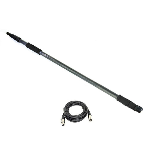 Proaim™ 12ft Carbon Fiber Boom Pole, 20ft Long XLR Cable