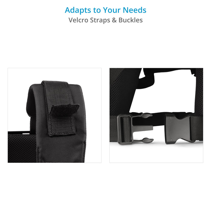 Flycam DSLR Camvest - Hands-Free Front & Rear Body Camera Mount Harness