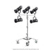 Proaim 6.2’ Low Ninja Double Riser Rolling Stand for Lighting Fixtures & Grip Equipment