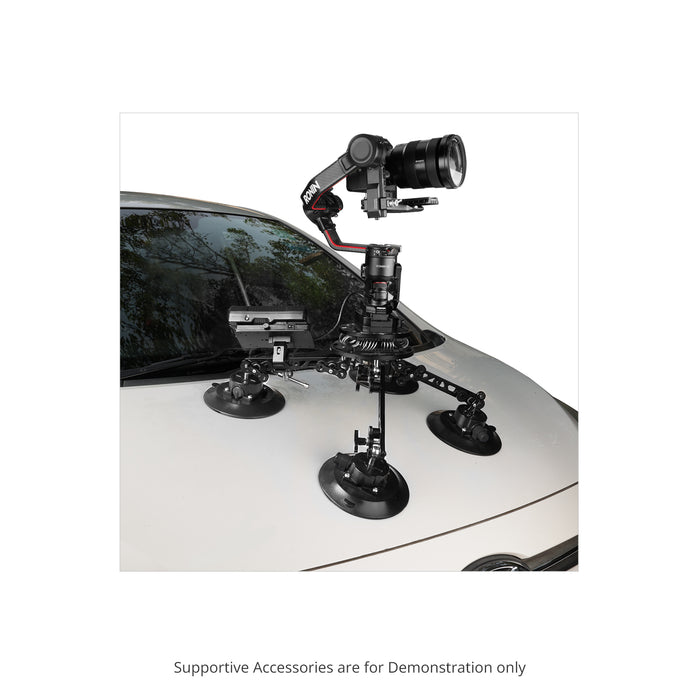 Proaim Ballpro Camera Suction Car Mount w Vibration Isolator for Gimbals