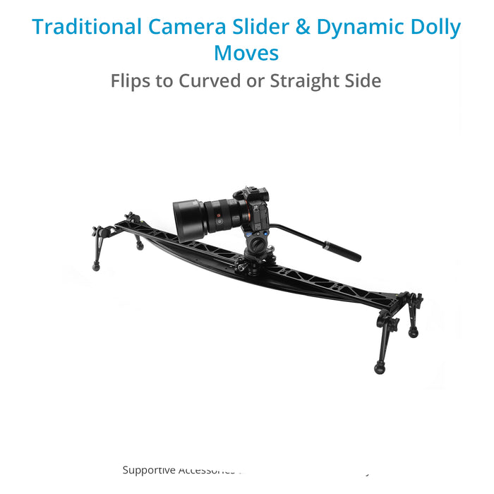 Proaim Curve-N-Line 2-way Camera Video Slider