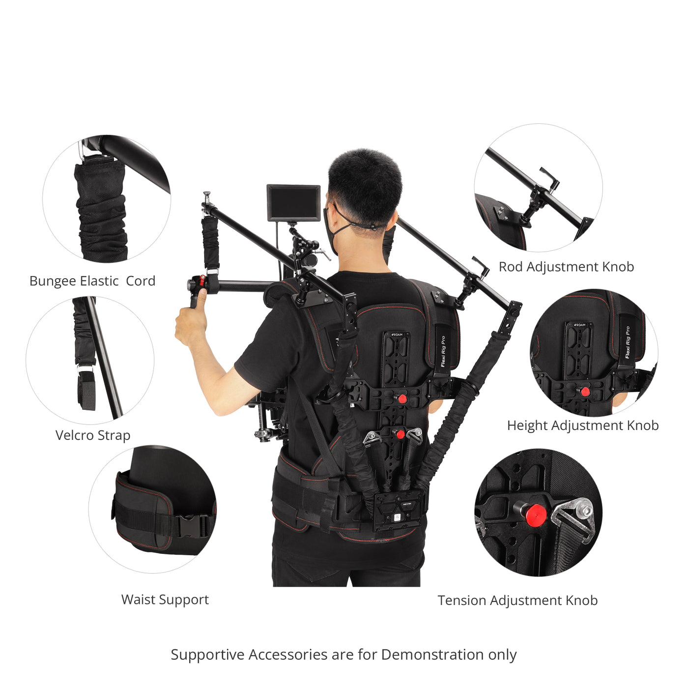 Flexi Rig Pro – Camera Gimbal Support Mount Kit | Proaim — Business ...
