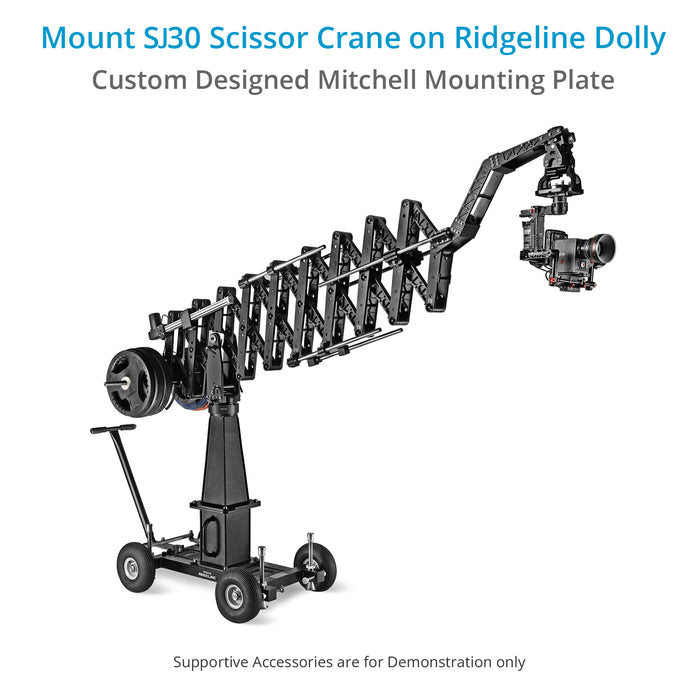 Proaim Mitchell Mounting Plate for SJ30 Scissor Camera Crane & Ridgeline Dolly Column