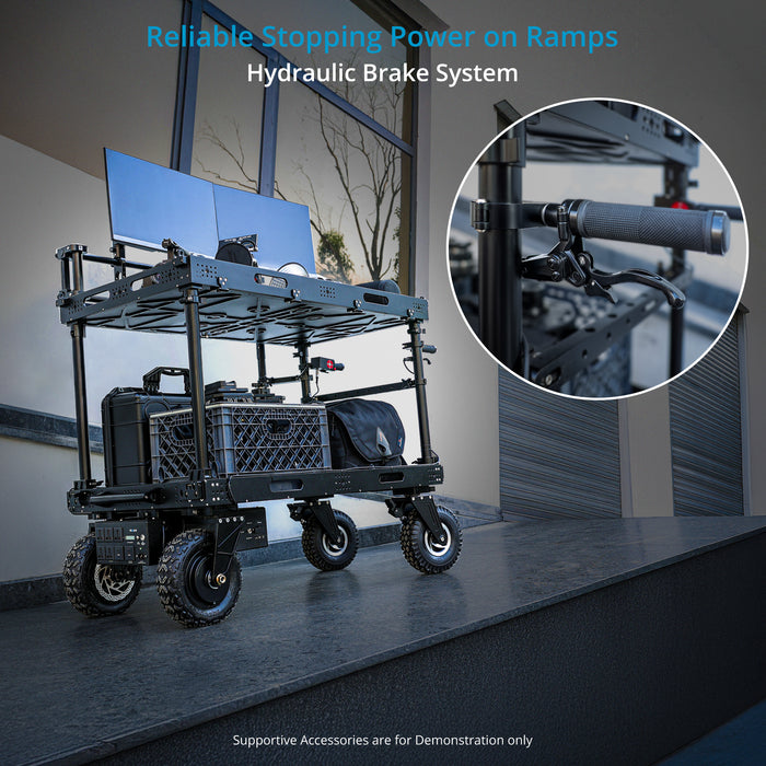 Proaim MoveMate Motorized Upgrade Kit for Video Camera Production Carts | Battery Not Included
