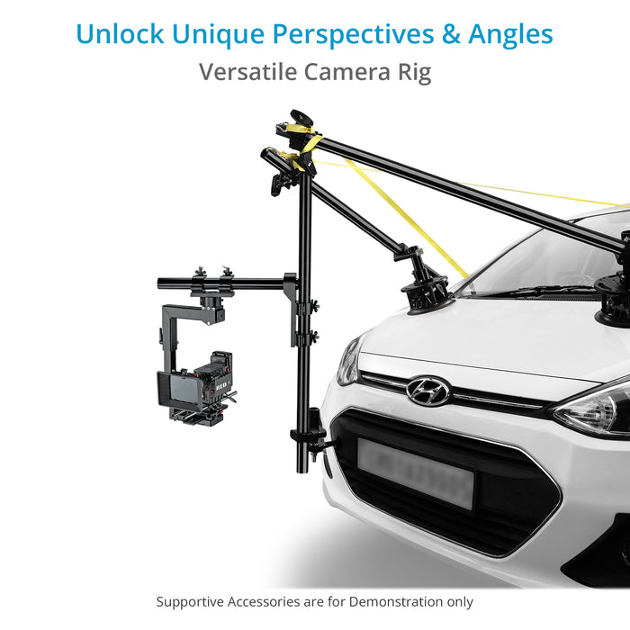 Proaim Multi Rig Pan Tilt Camera Head for Video & Film Rigging Setups | Payload: 40kg/88lb