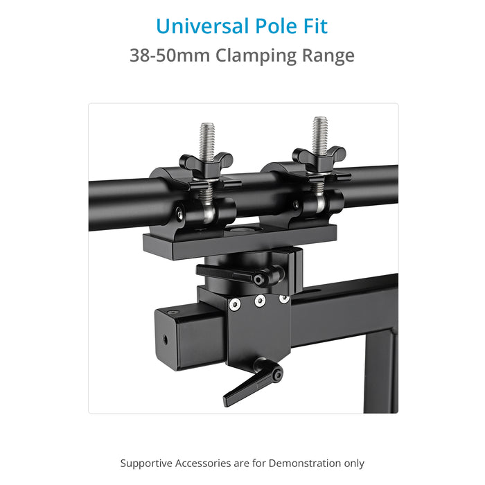 Proaim Multi Rig Pan Tilt Camera Head for Video & Film Rigging Setups | Payload: 40kg/88lb