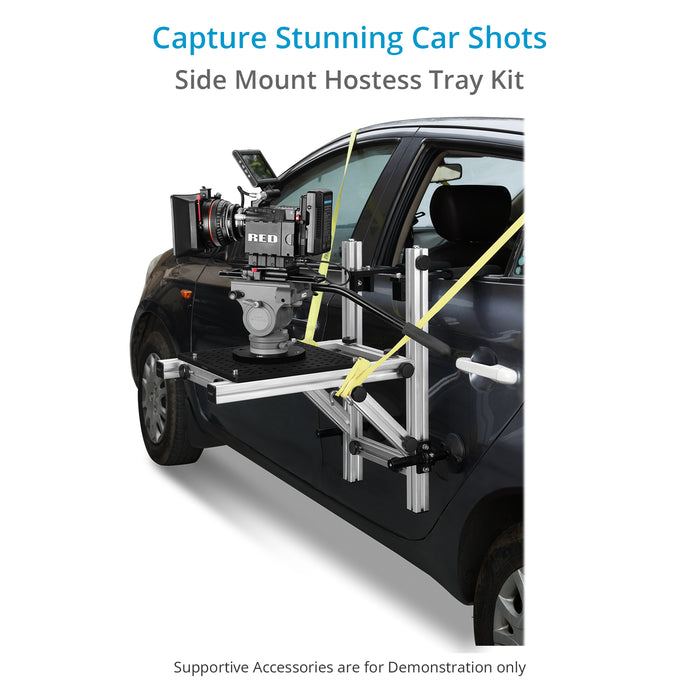 Proaim Smart Side Camera Car Mount Hostess Tray Kit