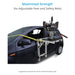 Proaim Smart Side Camera Car Mount Hostess Tray Kit