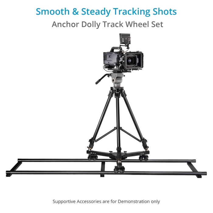 Proaim Track Wheel Set for Anchor Studio Camera Tripod Dolly