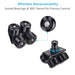 Proaim Track Wheel Set for Anchor Studio Camera Tripod Dolly