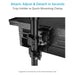 Proaim Workstation with 4U Rack for Proaim Alpha Stand | Clamping Range: 38mm to 50mm