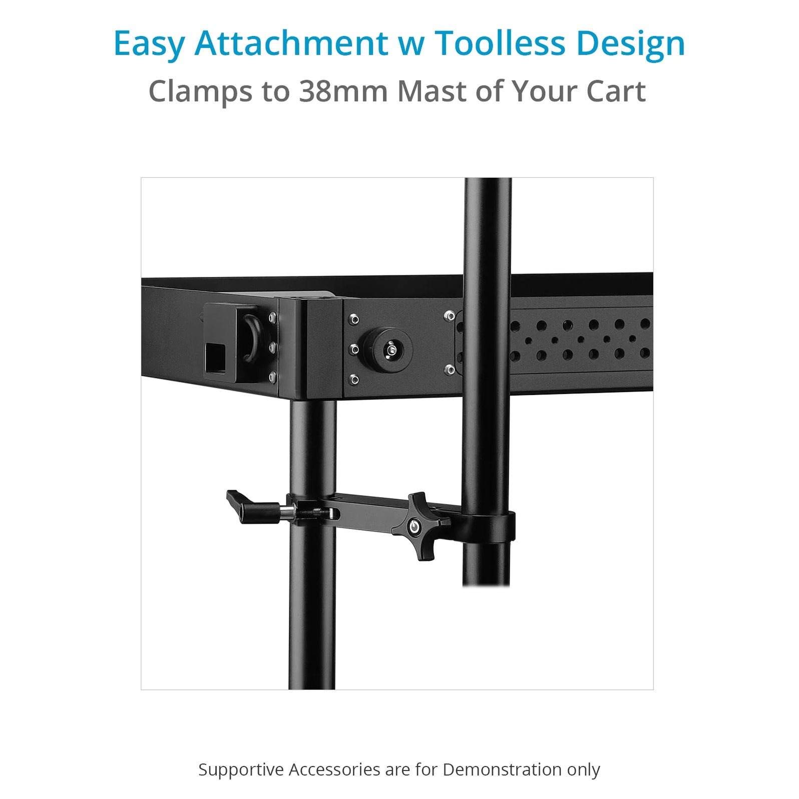 Multi Monitor Mounting System for Video Camera | Proaim — Business ...