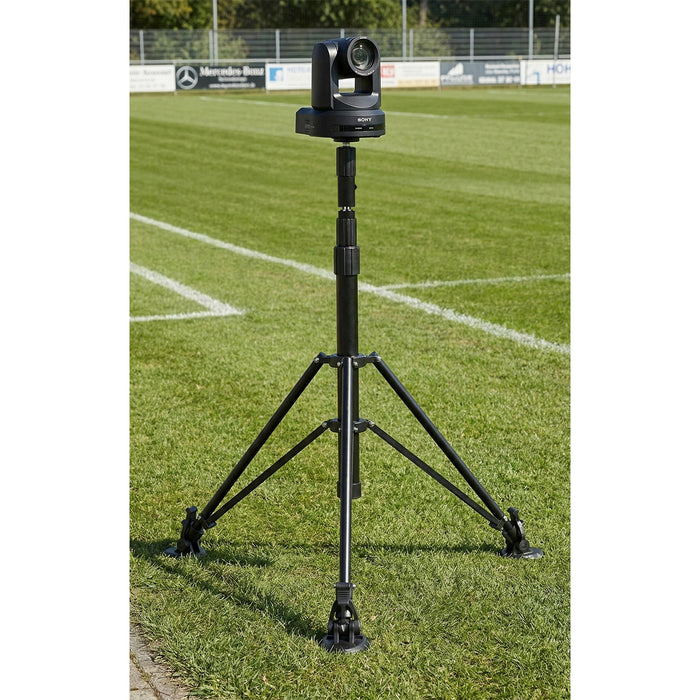 Proaim 3-Stage PTZ Camera Support Stand w 5/8” Baby Pin & Ball Head