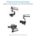 Proaim 12ft Camera Crane Jib Arm for 3-axis Gimbals, Pan-Tilt & Fluid Head