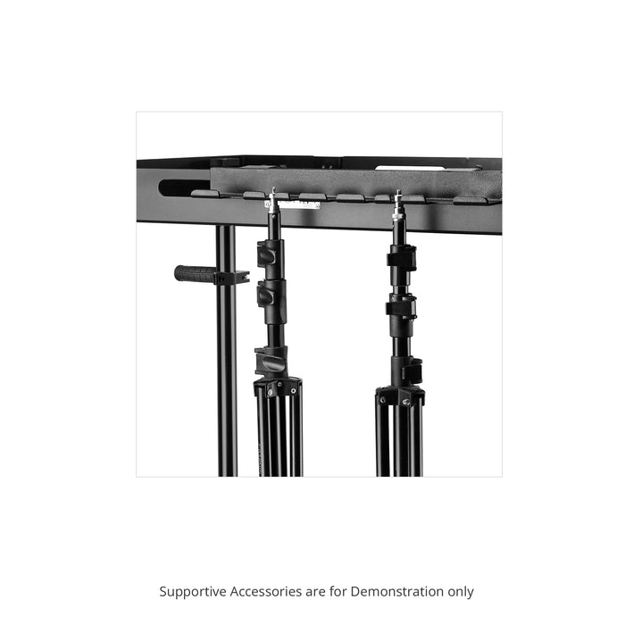 Proaim Holding Bar for Light/C-stands | For Camera Production Carts