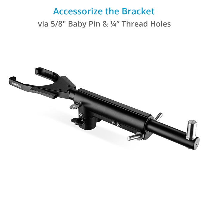 Proaim Ring Docking Bracket for Handheld Camera Stabilizers, Arm & Vest.