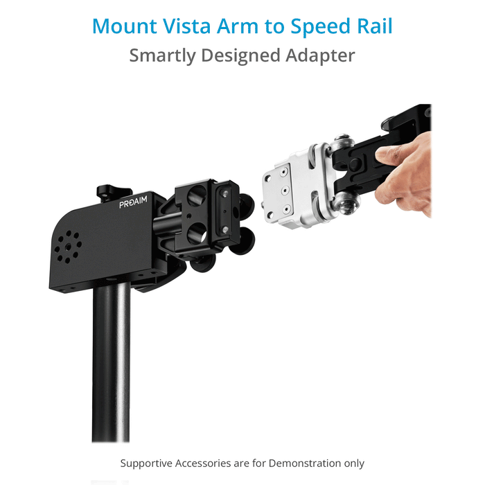 Proaim VSTA Socket Mount for Hard Mount Kit – for Proaim Vista Stabilizer Arm