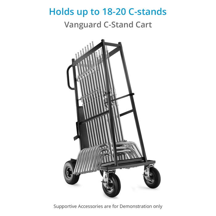 Proaim Vanguard Cart for Holding C-stand | Payload:  362kg / 800lb.