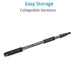 Proaim&trade; 12ft Carbon Fiber Boom Pole, 20ft Long XLR Cable