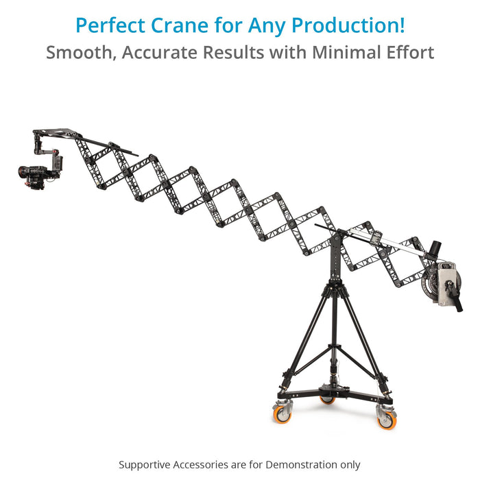 Proaim Powermatic Scissor 17ft Telescopic Camera Jib Crane 